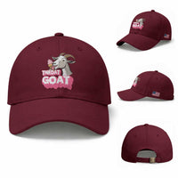 Throat Goat Baseball Cap Sarcastic Adult Humor