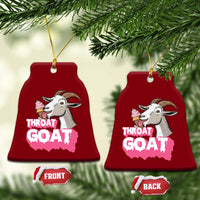 Throat Goat Ceramic Ornament Sarcastic Adult Humor - Wonder Print Shop