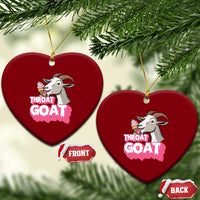 Throat Goat Ceramic Ornament Sarcastic Adult Humor - Wonder Print Shop