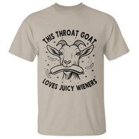 This Throat Goat Loves Juicy Wieners T Shirt Funny Adult Humor - Wonder Print Shop