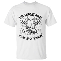 This Throat Goat Loves Juicy Wieners T Shirt Funny Adult Humor - Wonder Print Shop