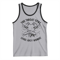 This Throat Goat Loves Juicy Wieners Tank Top Funny Adult Humor - Wonder Print Shop