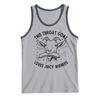 This Throat Goat Loves Juicy Wieners Tank Top Funny Adult Humor - Wonder Print Shop