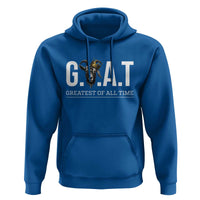 Funny Goat Lover Hoodie Motivational Quote Crowned G O A T Style - Wonder Print Shop