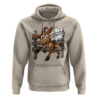 Funny Goat Hoodie It Is Fine I Am Fine Everything Is Fine - Wonder Print Shop