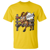 Funny Goat T Shirt It Is Fine I Am Fine Everything Is Fine - Wonder Print Shop