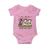 I Am The Crazy Goat Lady Baby Onesie Goat Lady Gift - Wonder Print Shop