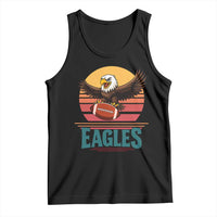 Funny Eagle Football Fan Tank Top Retro Vintage Style - Wonder Print Shop