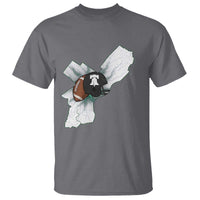 Philadelphia Liberty Bell Football Helmet Lightning Gift T Shirt - Wonder Print Shop