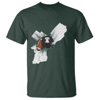 Philadelphia Liberty Bell Football Helmet Lightning Gift T Shirt - Wonder Print Shop