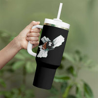 Philadelphia Liberty Bell Football Helmet Lightning Gift Tumbler With Handle - Wonder Print Shop