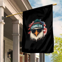 Patriotic Eagle Football Garden Flag American Flag Pride Gift - Wonder Print Shop
