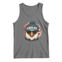 Patriotic Eagle Football Tank Top American Flag Pride Gift - Wonder Print Shop
