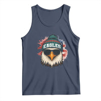 Patriotic Eagle Football Tank Top American Flag Pride Gift - Wonder Print Shop