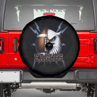 Eagle Football Power Spare Tire Cover Game Day Sports Fan Gift - Wonder Print Shop