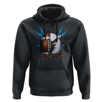 Eagle Football Power Hoodie Game Day Sports Fan Gift - Wonder Print Shop