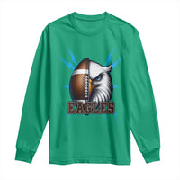 Eagle Football Power Long Sleeve Shirt Game Day Sports Fan Gift - Wonder Print Shop