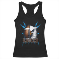 Eagle Football Power Racerback Tank Top Game Day Sports Fan Gift - Wonder Print Shop