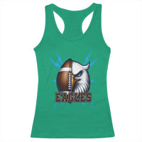 Eagle Football Power Racerback Tank Top Game Day Sports Fan Gift - Wonder Print Shop