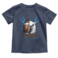 Eagle Football Power Toddler T Shirt Game Day Sports Fan Gift - Wonder Print Shop