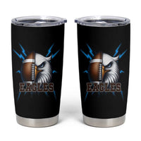 Eagle Football Power Tumbler Cup Game Day Sports Fan Gift - Wonder Print Shop