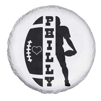 Philly Football Spirit Spare Tire Cover Proud Fan Humor Gift - Wonder Print Shop