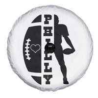 Philly Football Spirit Spare Tire Cover Proud Fan Humor Gift - Wonder Print Shop