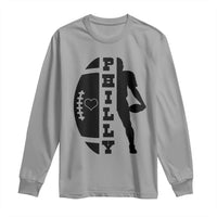 Philly Football Spirit Long Sleeve Shirt Proud Fan Humor Gift - Wonder Print Shop