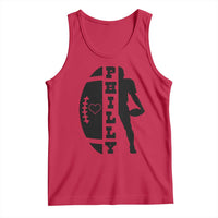 Philly Football Spirit Tank Top Proud Fan Humor Gift - Wonder Print Shop