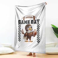 Eagle Football Throw Blanket Game Day Humor Gift - Wonder Print Shop