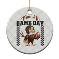Eagle Football Ceramic Ornament Game Day Humor Gift - Wonder Print Shop