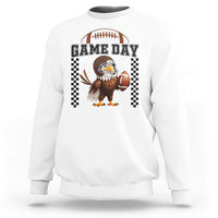 Eagle Football Sweatshirt Game Day Humor Gift - Wonder Print Shop