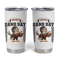 Eagle Football Tumbler Cup Game Day Humor Gift - Wonder Print Shop