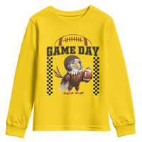Eagle Football Youth Sweatshirt Game Day Humor Gift - Wonder Print Shop