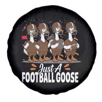 Just A Football Goose Spare Tire Cover Animal Sports Fan Gift - Wonder Print Shop