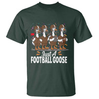 Just A Football Goose T Shirt Animal Sports Fan Gift - Wonder Print Shop