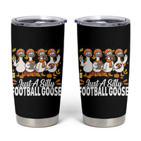 Just A Silly Football Tumbler Cup Animal Sports Fan Gift - Wonder Print Shop