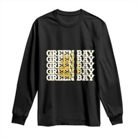 Green Bay Football Fan Cheese Lover Long Sleeve Shirt Supporter Gift Idea - Wonder Print Shop
