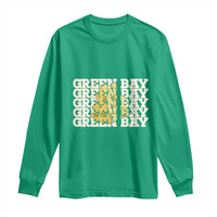 Green Bay Football Fan Cheese Lover Long Sleeve Shirt Supporter Gift Idea - Wonder Print Shop