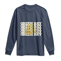 Green Bay Football Fan Cheese Lover Long Sleeve Shirt Supporter Gift Idea - Wonder Print Shop