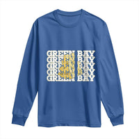 Green Bay Football Fan Cheese Lover Long Sleeve Shirt Supporter Gift Idea - Wonder Print Shop