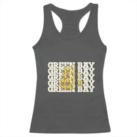Green Bay Football Fan Cheese Lover Racerback Tank Top Supporter Gift Idea - Wonder Print Shop