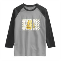 Green Bay Football Fan Cheese Lover Raglan Shirt Supporter Gift Idea - Wonder Print Shop