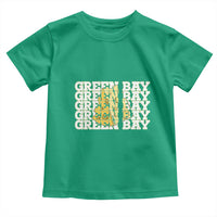 Green Bay Football Fan Cheese Lover Toddler T Shirt Supporter Gift Idea - Wonder Print Shop