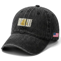 GFF Cheese Lover Washed Cotton Baseball Cap Supporter Gift Idea