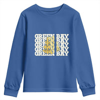Green Bay Football Fan Cheese Lover Youth Sweatshirt Supporter Gift Idea - Wonder Print Shop