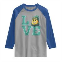 Green Bay Cheesehead Raglan Shirt Football Fan Supporter Gift Idea - Wonder Print Shop
