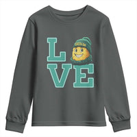 Green Bay Cheesehead Youth Sweatshirt Football Fan Supporter Gift Idea - Wonder Print Shop