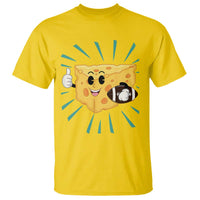 Funny Cheese Head Football Player Sports Gift Idea T Shirt - Wonder Print Shop