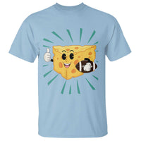 Funny Cheese Head Football Player Sports Gift Idea T Shirt - Wonder Print Shop